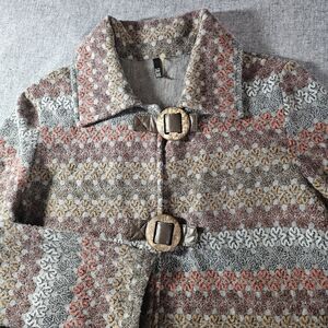 Kaktus Multicolor Patterned Jacket